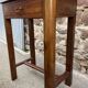 Guéridon selette console vintage louis philippe noyer 1950