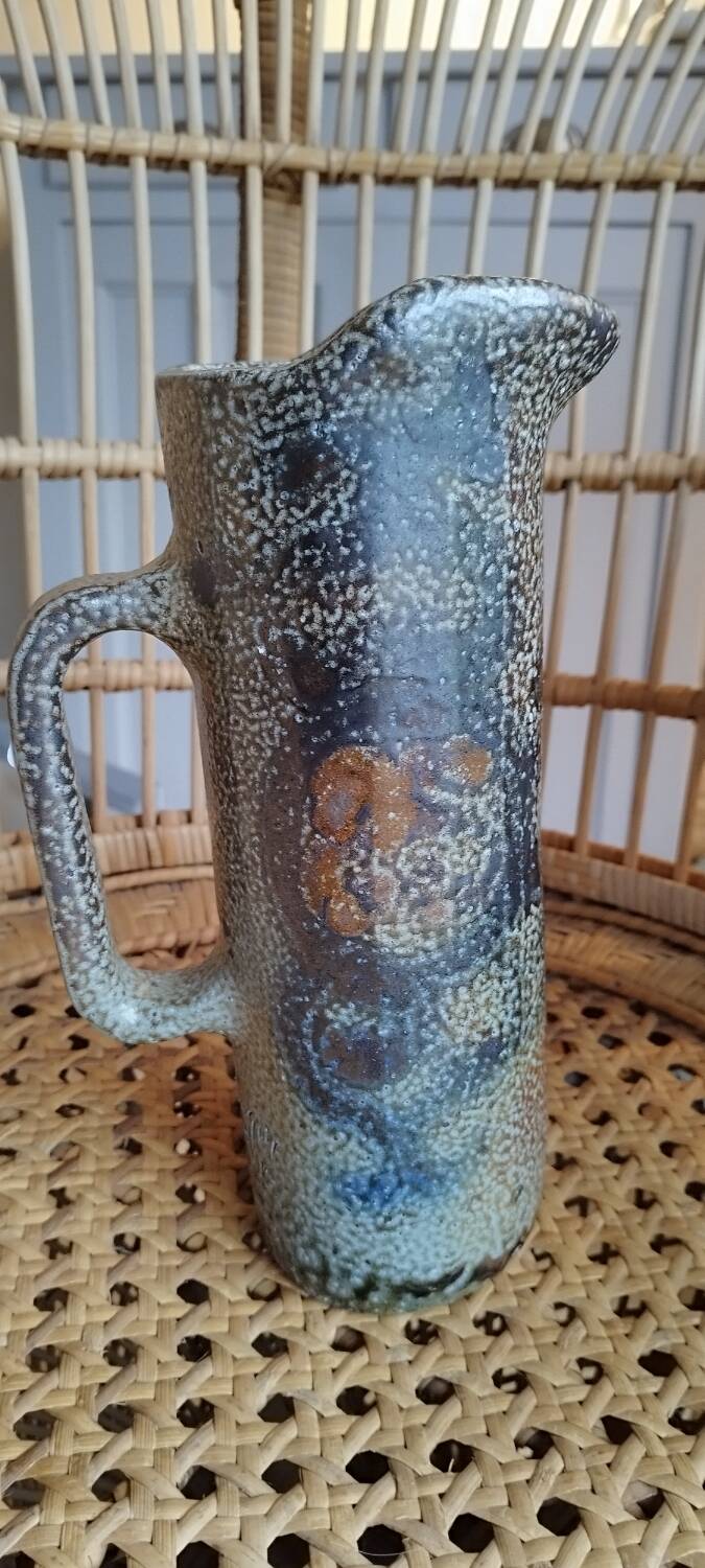Jug, stoneware vase by J. C. Monange