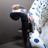 Cradle or cradle in wrought iron 1900