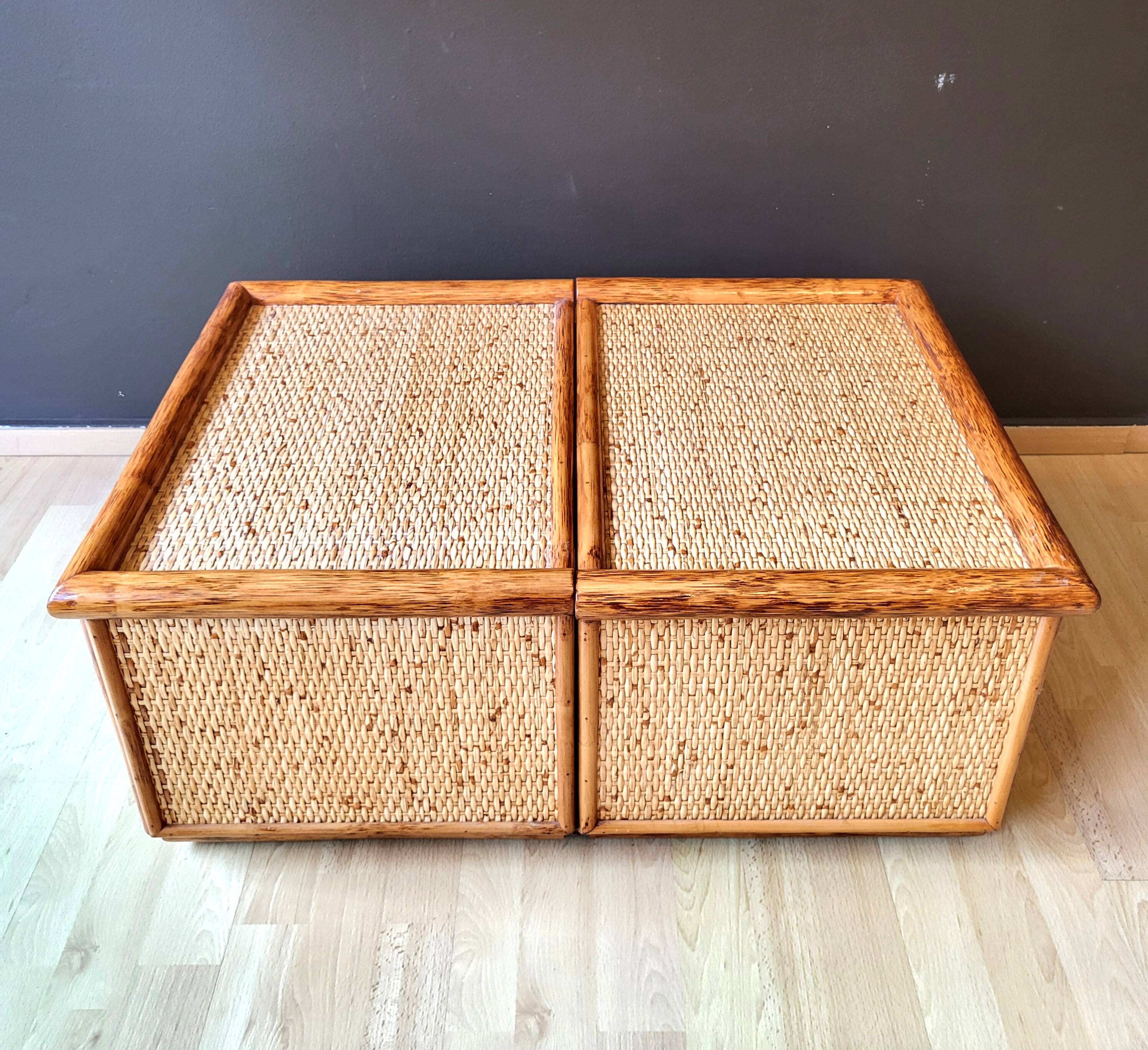 Roger Maugrion bedside tables for Roche Bobois 80s'