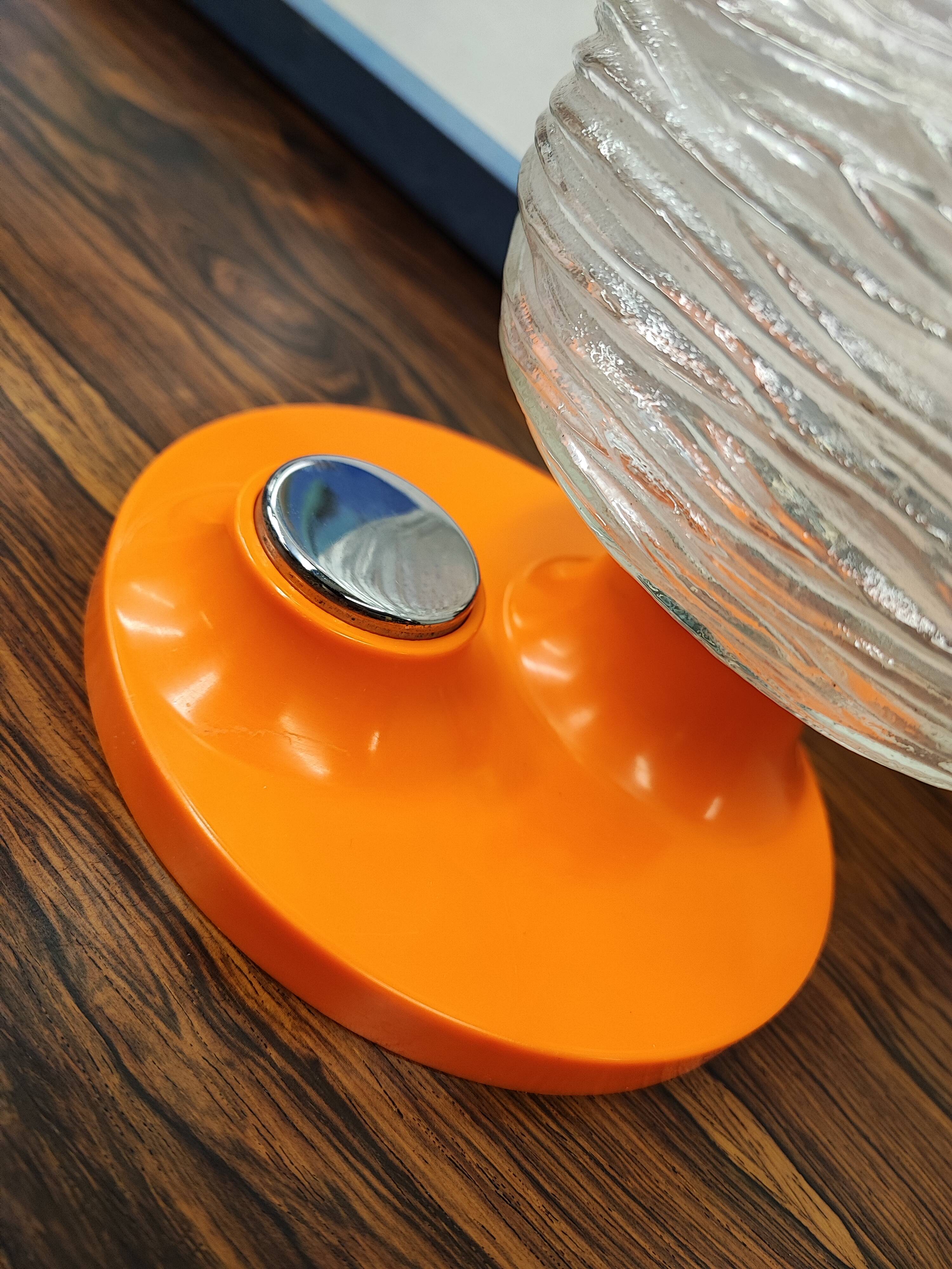 Space age lamp 1970 hillebrand