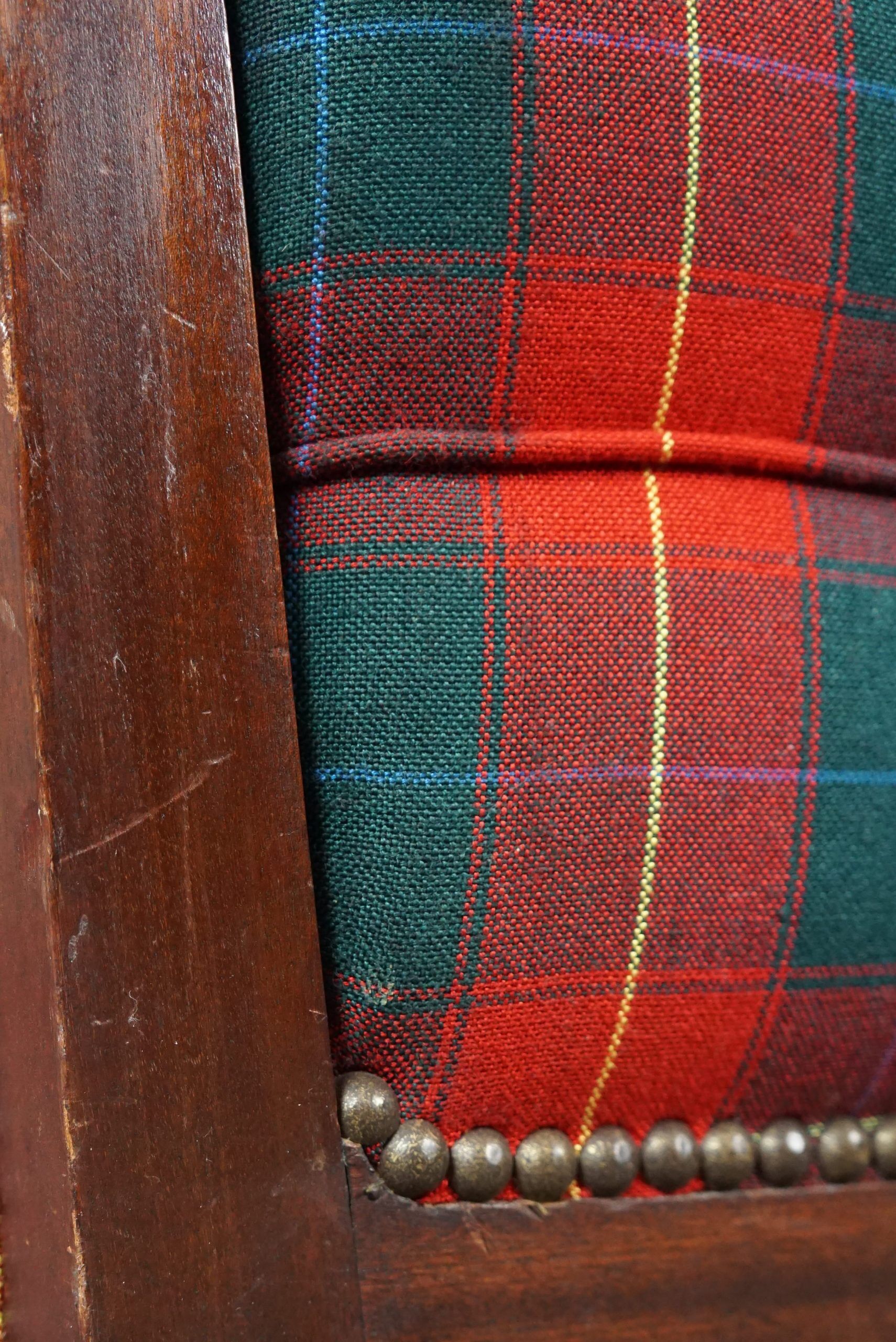 Fauteuil Art Déco à carreaux Max Coini