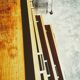 Vintage chest of drawers with compass feet