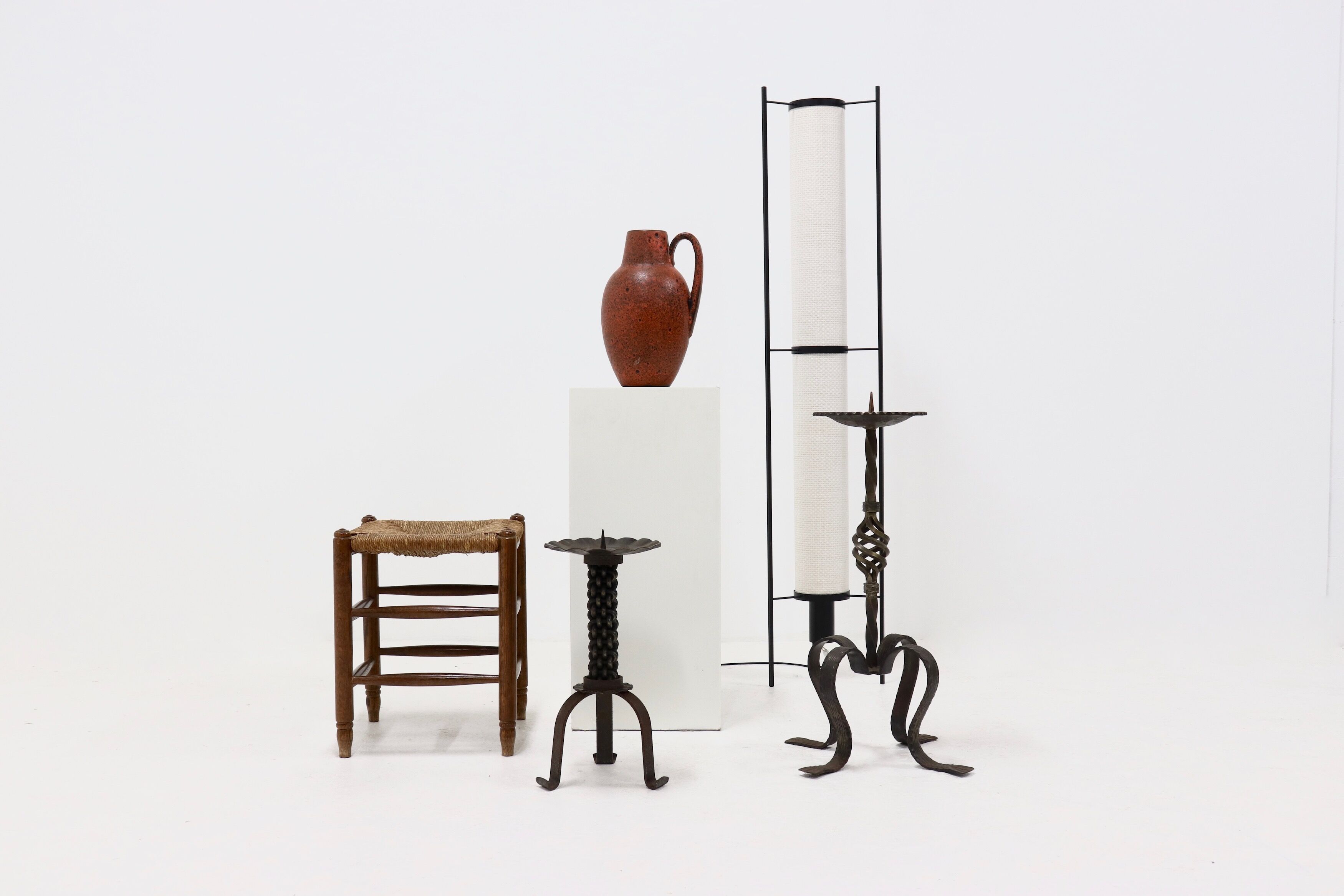 Large German Stoneware Pottery Vase 1960s