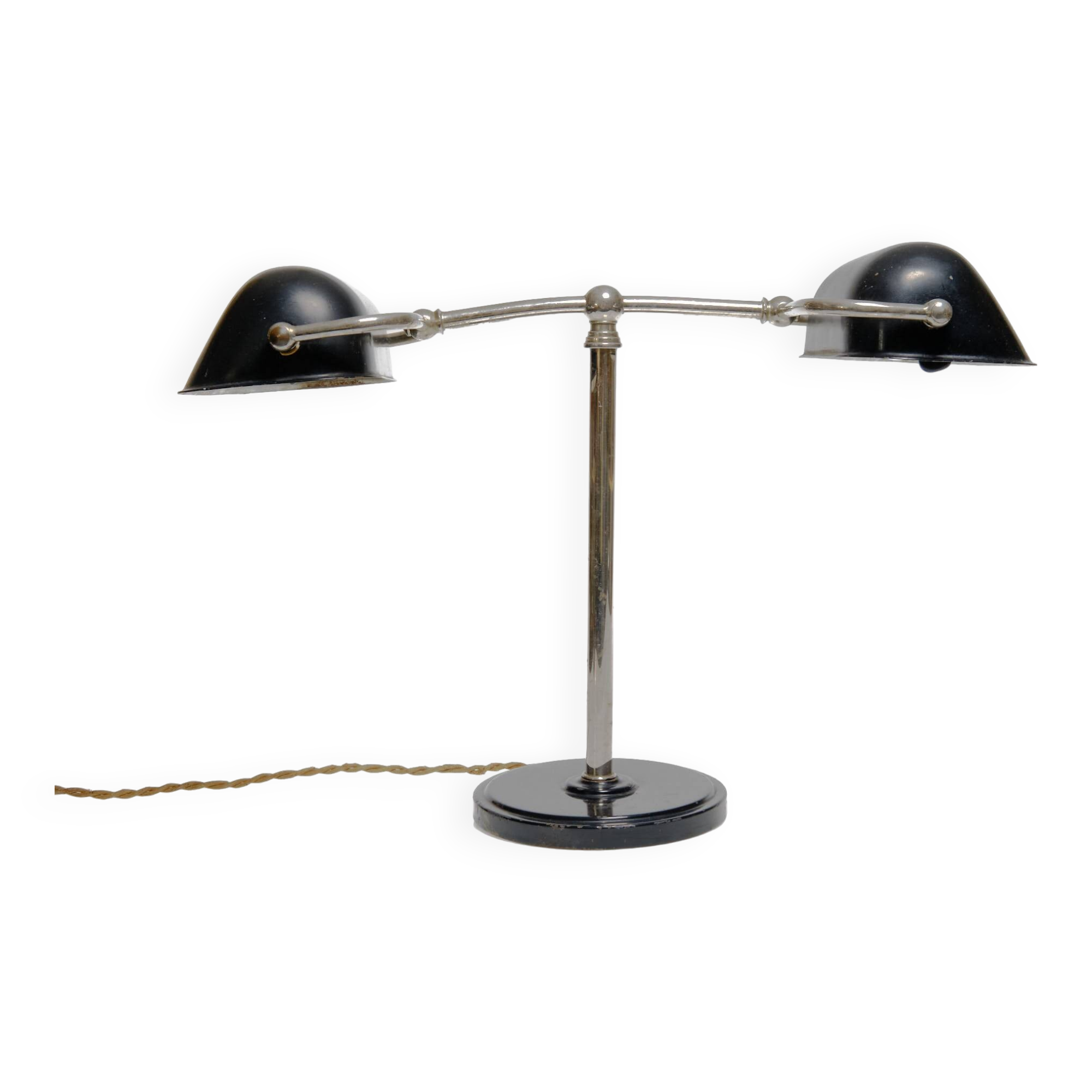 Lampe double, vintage, années 30, Bauhaus