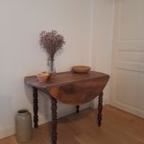 Table ronde à volets