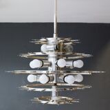 Kinkeldey 6 Tiered Chrystal Chandelier, 1970s