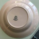 Powder pink Saint Amand plates