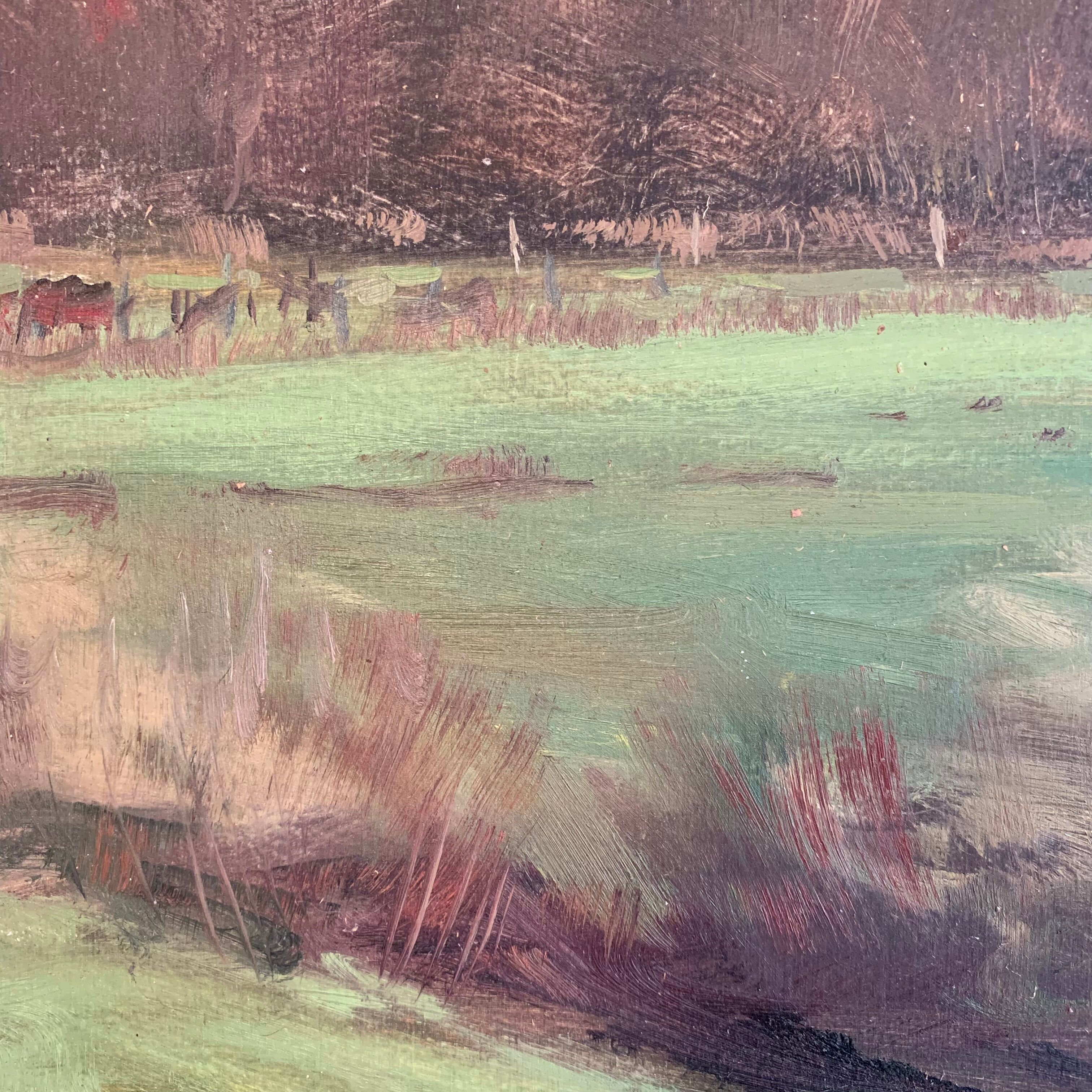 Landscape painting by Tony Reniers