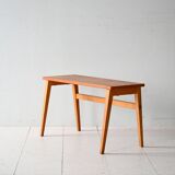 Swedish vintage teak bench, 1950s-60s
