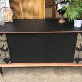 Black vintage sideboard