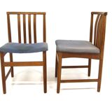 Set of 2 Scandinavian oak chairs, Sweden, 1960