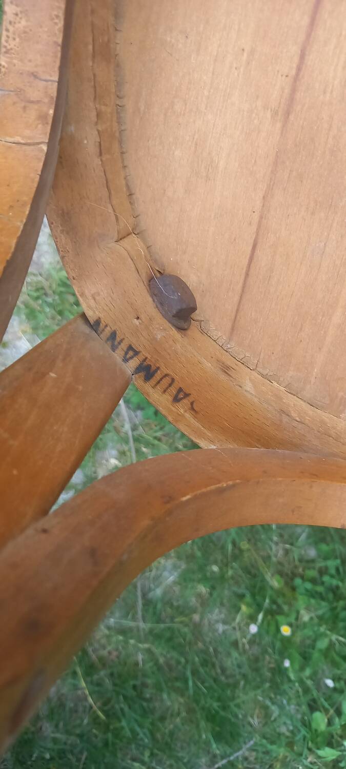 Paire de chaises bistrot Baumann