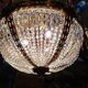 Chandelier with tassels