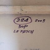 Painting Alain Richard oil on panel