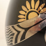 Art deco vases signed Bosh, Made in Belgium "D 1780-945"