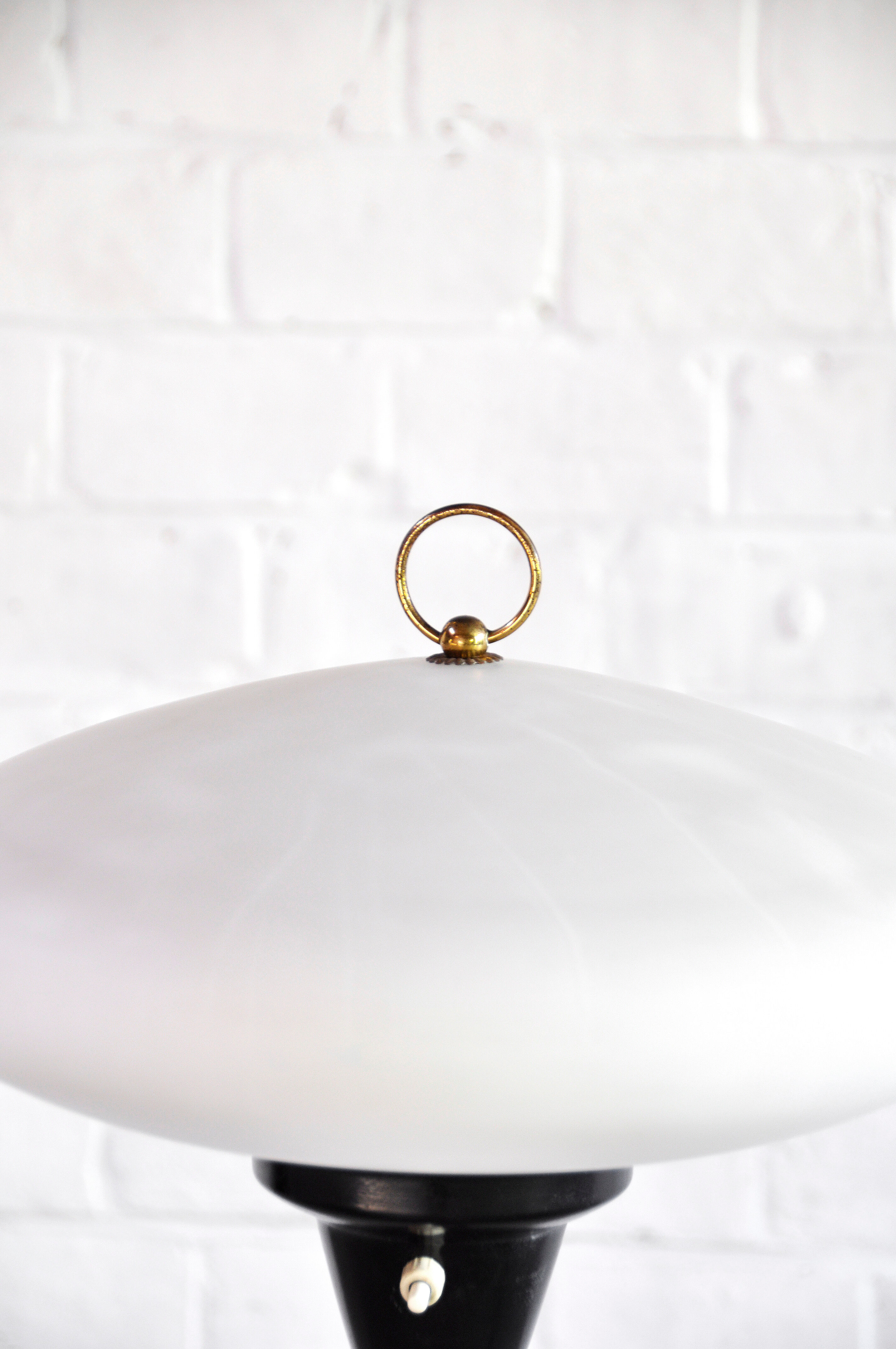Italian tripod ufo floor lamp from stilnovo, 1950