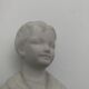 Bustes enfants en biscuit .Capodimonte. 9 cm .
