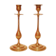 Brass candle holders