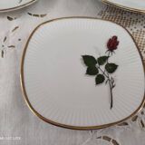 Ensemble 5 pièces pour apéritif en porcelaine Bavaria