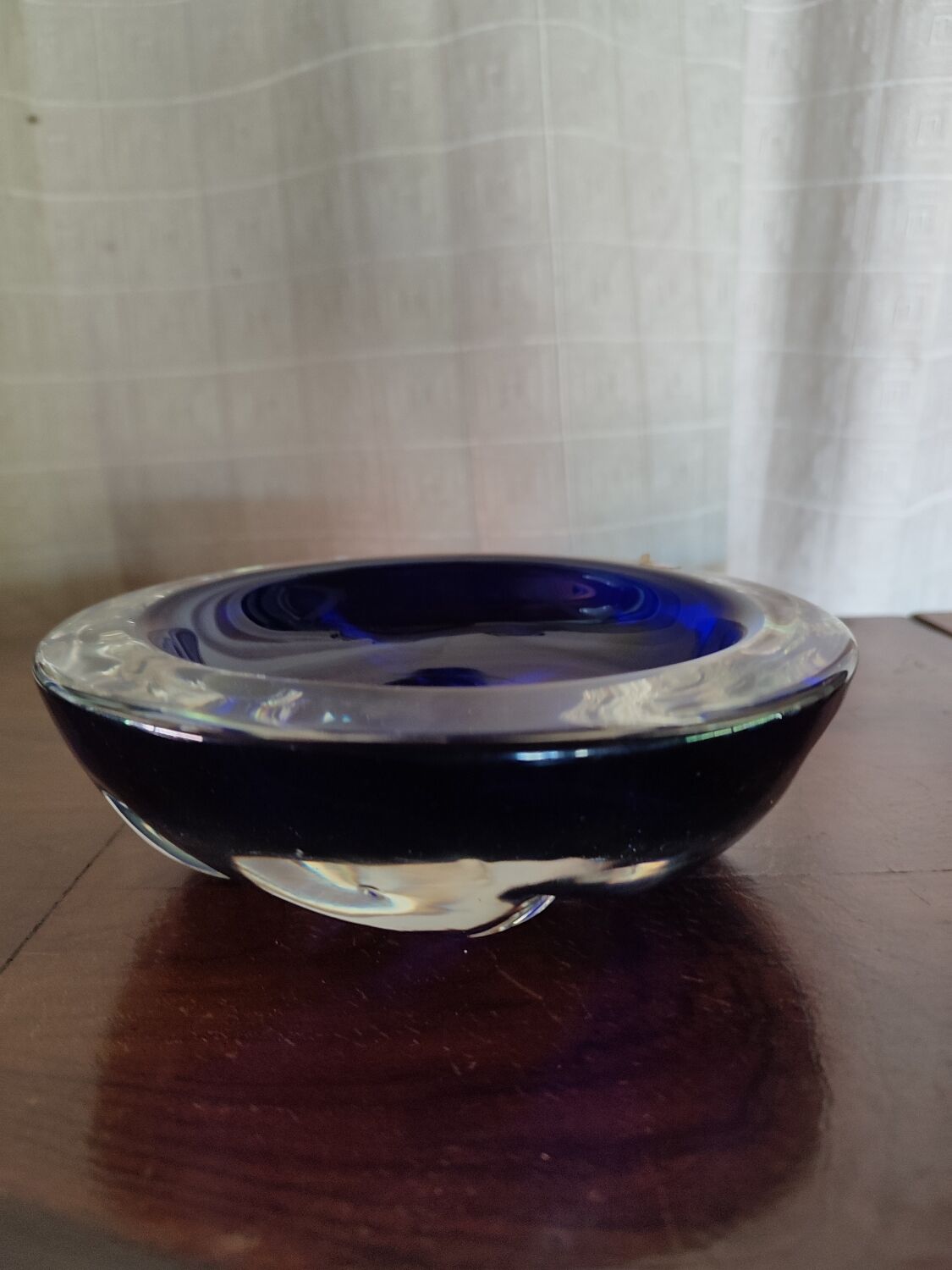 Vintage 70s Murano Sommerso empty pocket