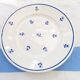 Assortiment de 6 assiettes fleuries