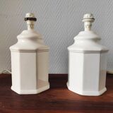 Pair of vintage lamps 1980