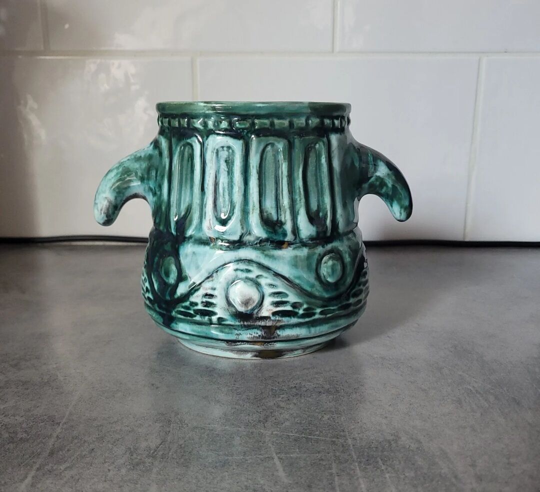 Zoomorphic Ceramic Vase Atelier Dieulefit Vintage