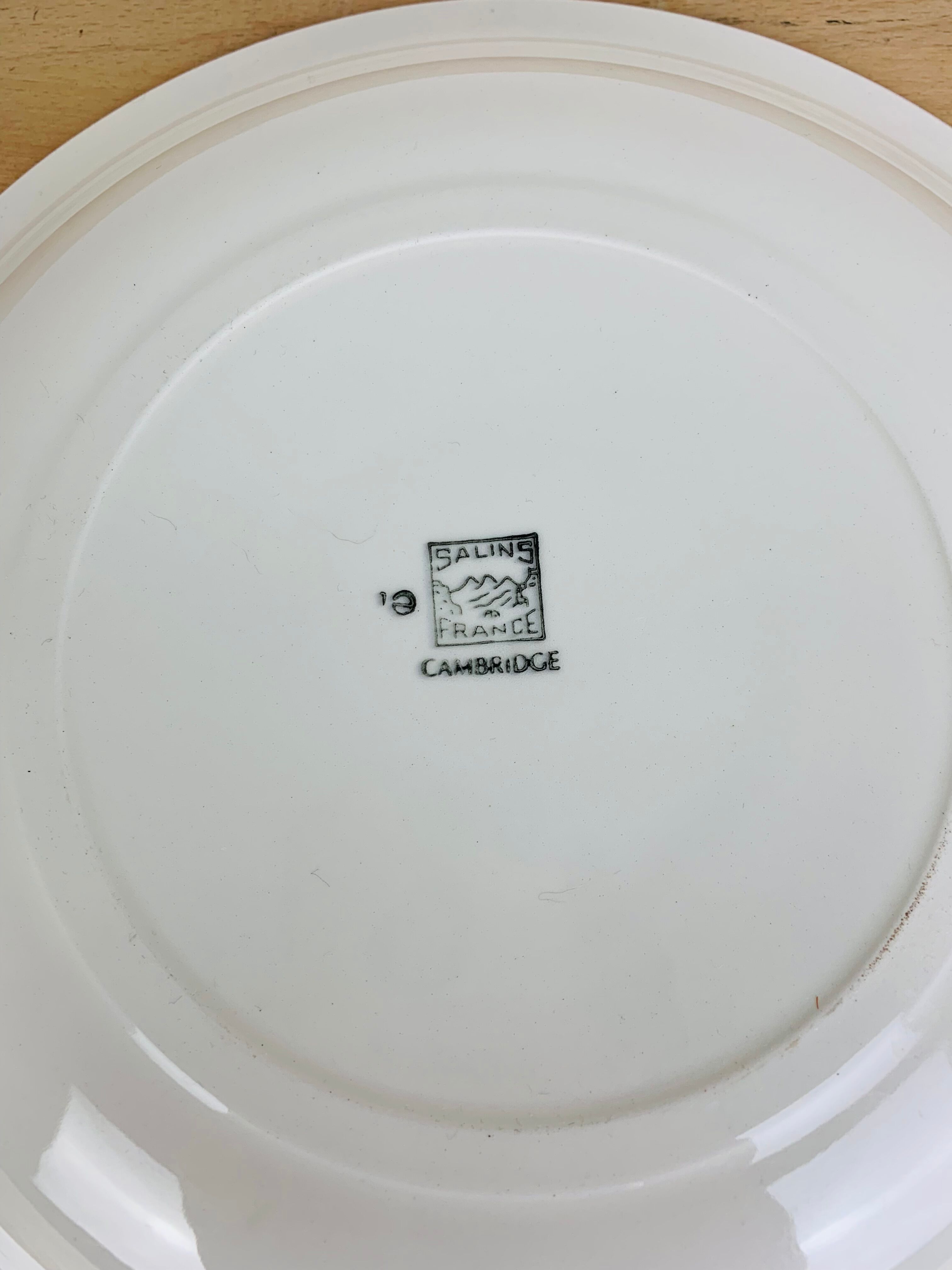 3 cambridge serving dishes by Salins