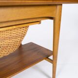 Table en chêne et teck de design danois des années 1960