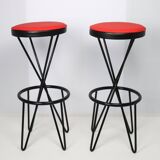 2 Thonet Stools 1950
