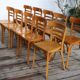 10 chaises BAUMANN N°29 hêtre clair
