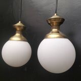 Suspensions laiton et verre