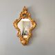 Gilded style mirror, 46x28 cm