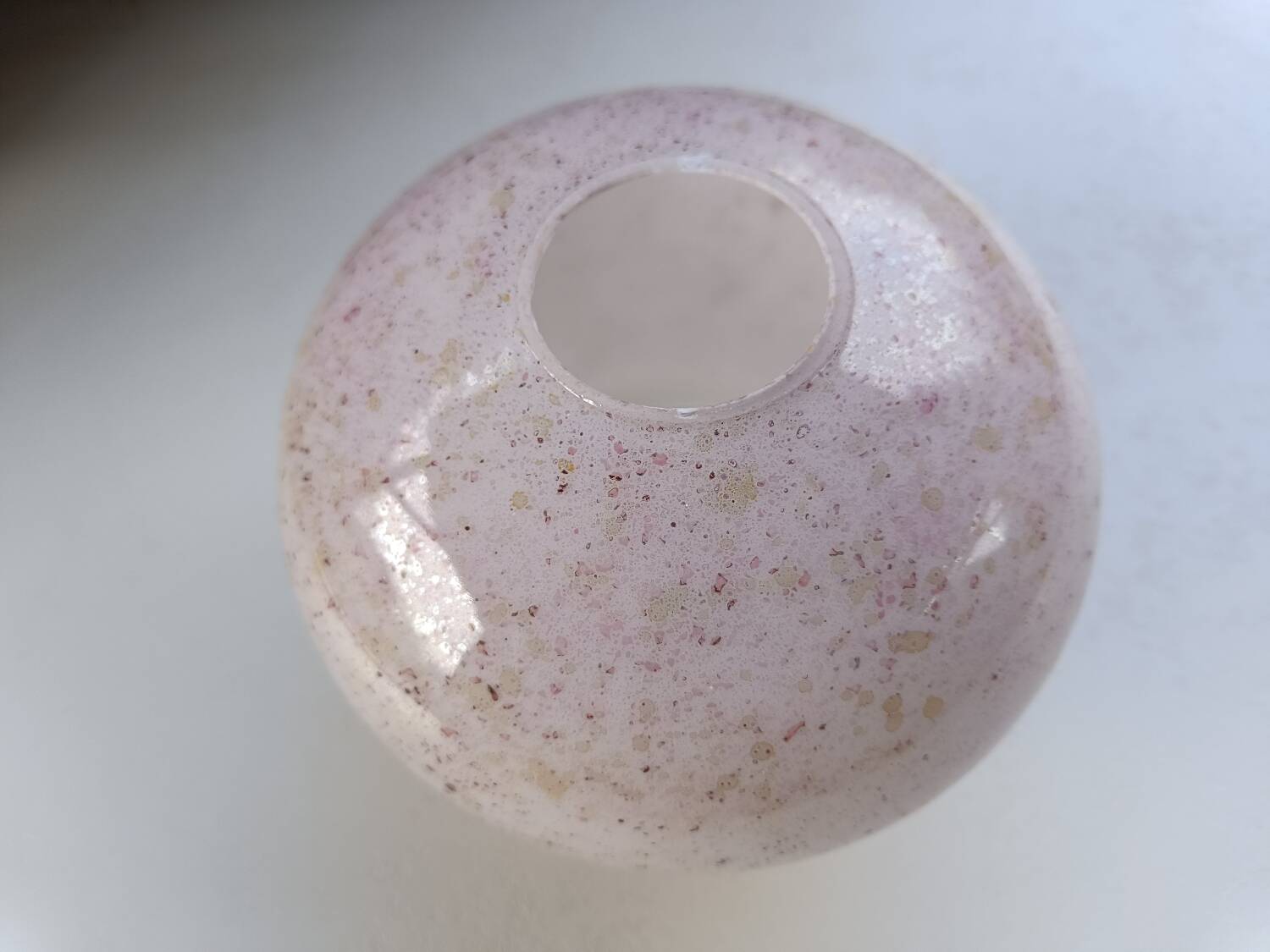 Suspension en opaline