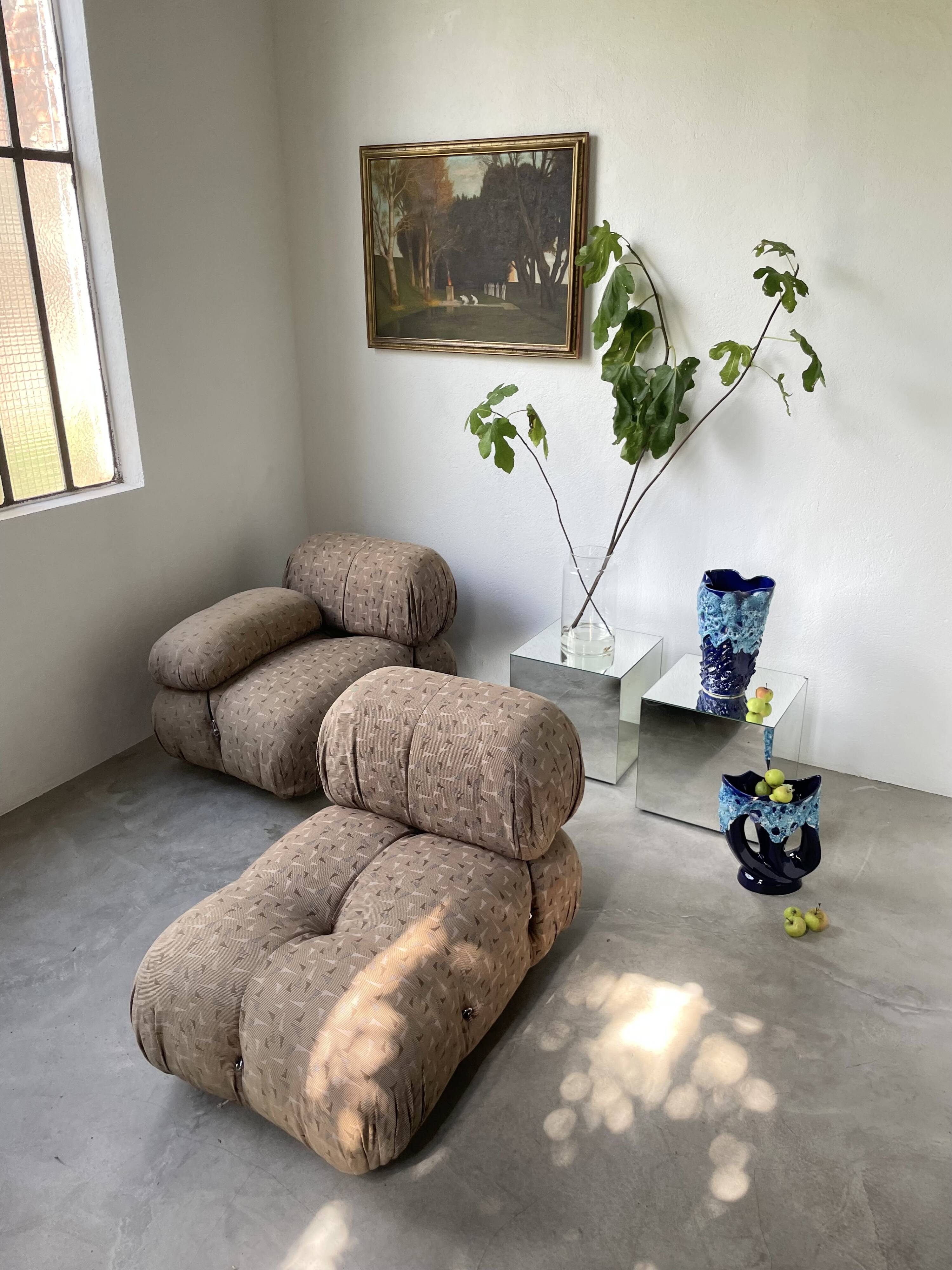 Mario Bellini “Camaleonda” armchairs for B&B Italia