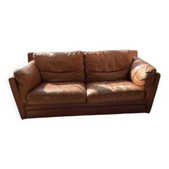 Leather sofa