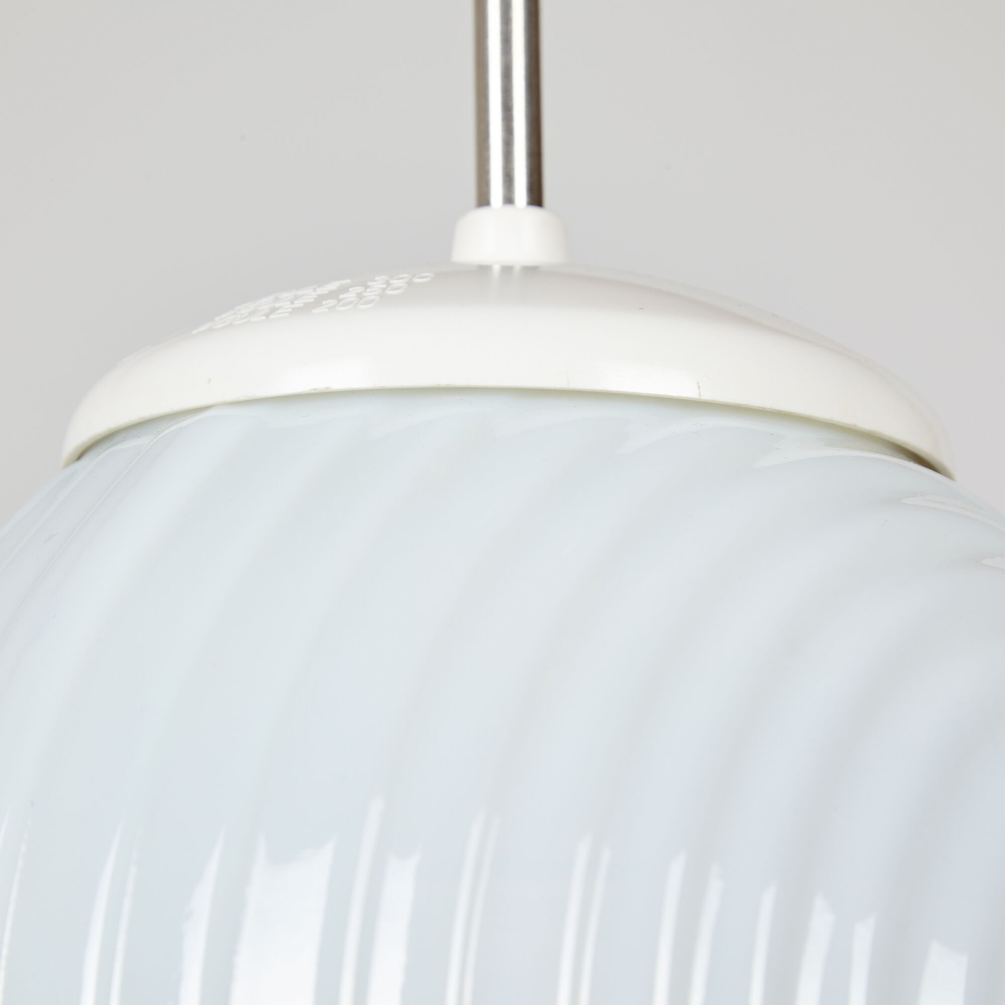 Czechoslovakian glass pendant