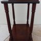 Nightstand or side table with 2 wooden shelves - Very good condition