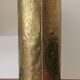 Umbrella holder sunflowers vintage copper and golden brass