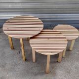 Nesting coffee tables