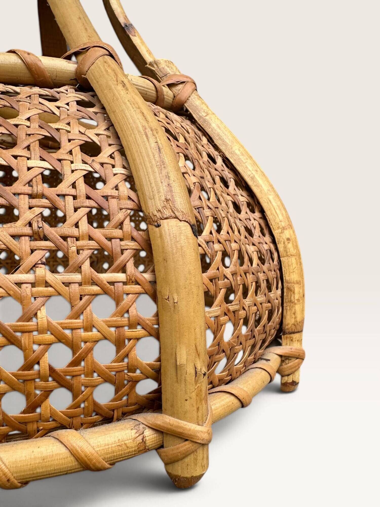 Rattan and cane suspension