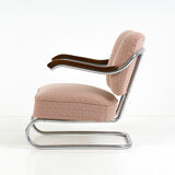 Fauteuil Bauhaus de Mücke & Melder, années 1930