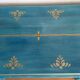 Henri II style desk 1 large drawer