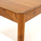 Scandinavian walnut side table, Sweden, 1960s