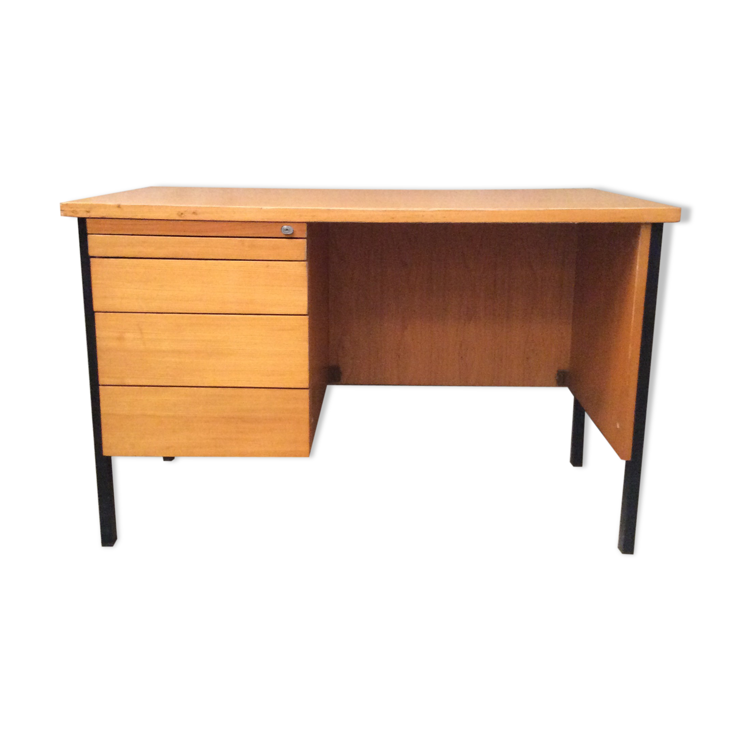 Stella vintage teak desk, 1965