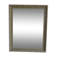 Miroir rectangulaire patiné kaki