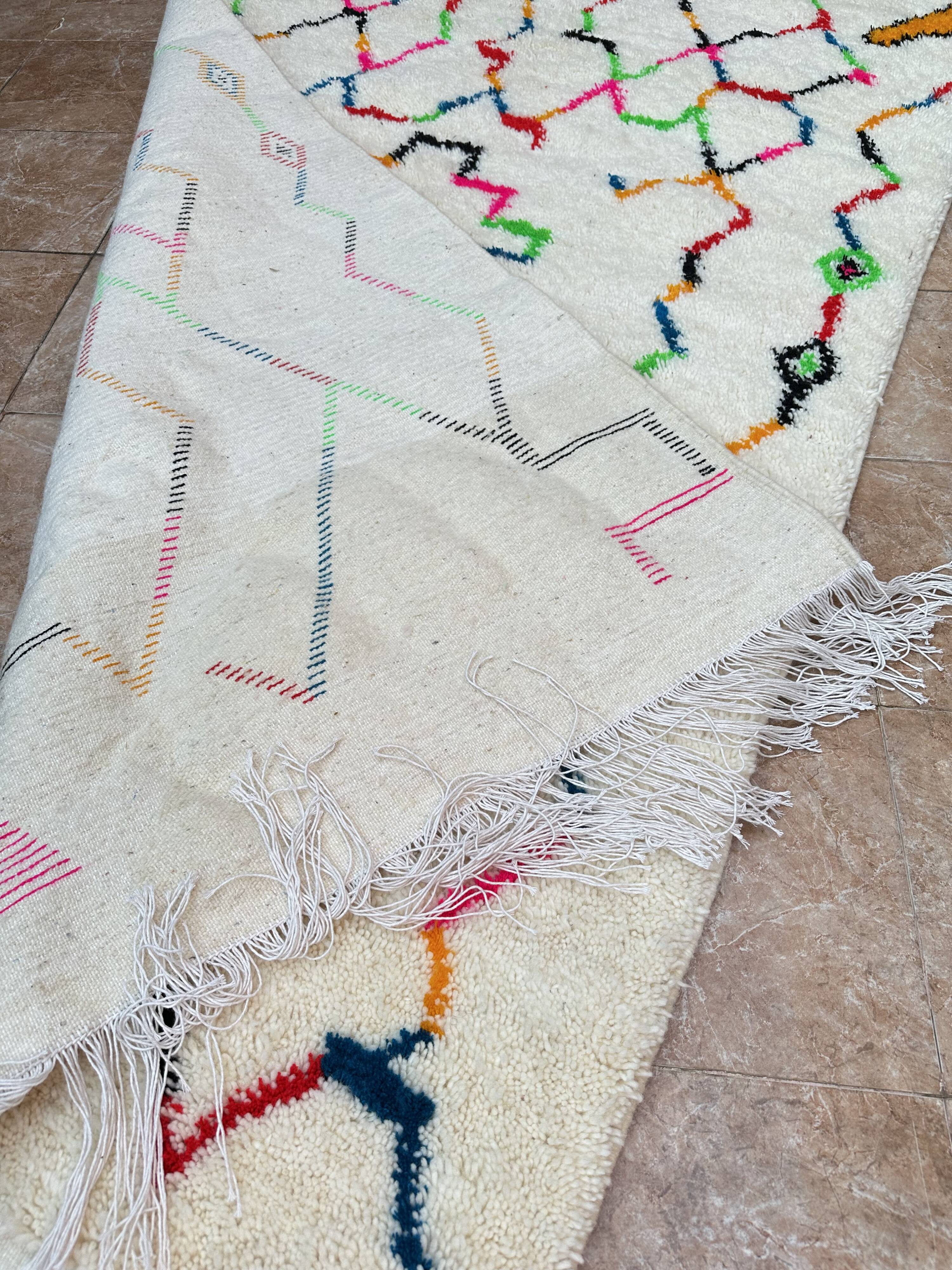 Moroccan Berber Rug - Moroccan Wool Rug - New Azilal Rug