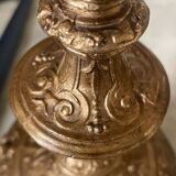 Old pair of candlesticks