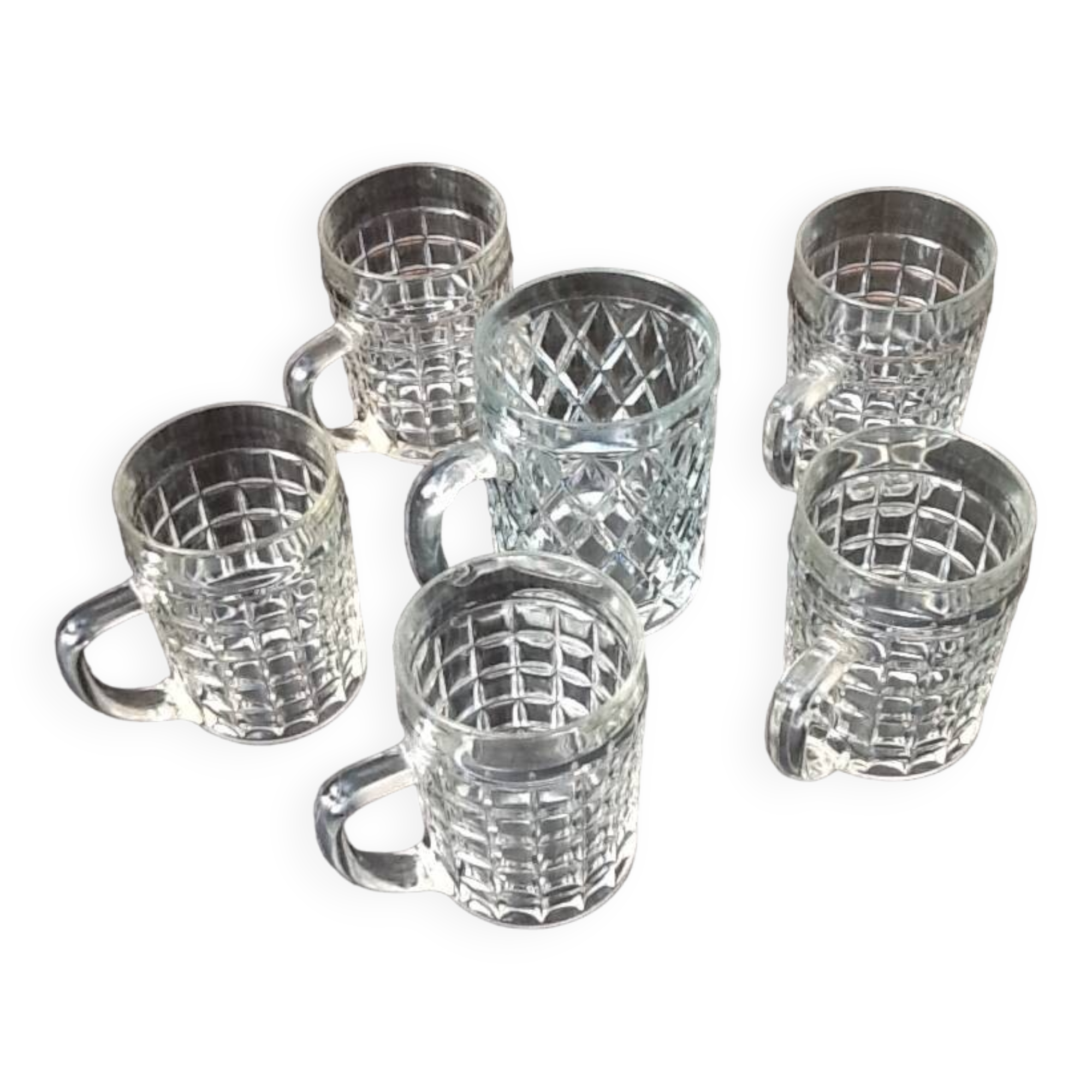 6 mugs from the 1970s